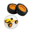 30PCS Plastic Toy Wheel with Round Rod Shaft Axles for RC Model Car DIY Model Building Parts (Style 1) view 3