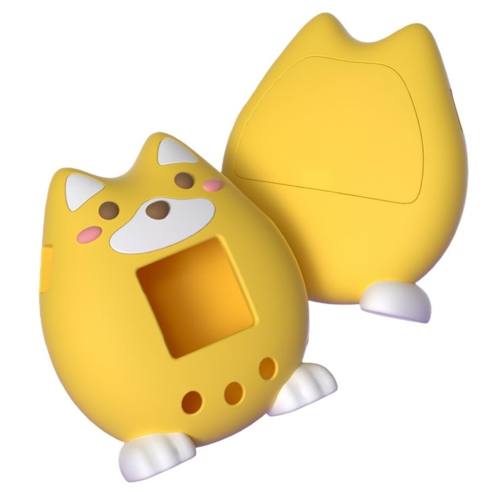 Cartoon Protective Case for Tamagotchi Paradise Protection Shell Electronic Pet Protector Sleeve (Yellow)