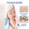 Baby Announcement Sign, 5.9 Inch Wooden Hello World Newborn Signs, Birth Announcement Sign, Gender Reveal Signs, He's here Decoration, Welcome Newborn Arrival To World (He's,Blue-B) view 3