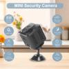 ZHENHAN Mini Camera Wireless Indoor Security Camera with Night Vision: Motion Detection, Dual Storage (Cloud/SD), App Control, Magnetic Mount for Home/Office/Baby/Pet 24/7 Monitoring (Black) view 3