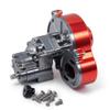 48P All Metal Transmission Box Reverse Gearbox with Motor Gear Protective Cover for 1/10 RC Crawler Car for Axial SCX10 confident view 2