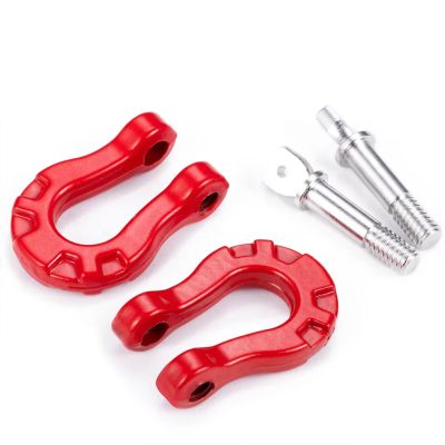 RC Repairs Models For Axial For SCX10 For TRX-4 1/10 2Pcs Metal Bumper Trailer Hooks Tow Shackles RC Crawler Car Upgrade Parts Accessories