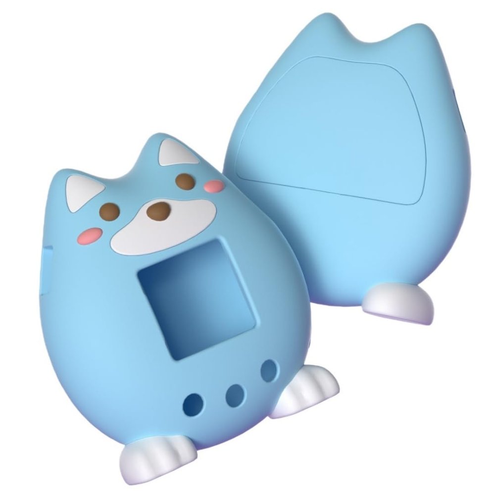 Cartoon Protective Case for Tamagotchi Paradise Protection Shell Electronic Pet Protector Sleeve (Blue)