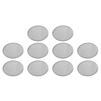 ArtHoval 70mm Transparent Plastic Coin Holder Capsule Case for Collecting, 10 Pack with Adjustable for Ring Gaskets
