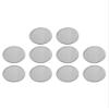 ArtHoval 70mm Transparent Plastic Coin Holder Capsule Case for Collecting, 10 Pack with Adjustable for Ring Gaskets view 1