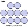 ArtHoval 70mm Transparent Plastic Coin Holder Capsule Case for Collecting, 10 Pack with Adjustable for Ring Gaskets view 2