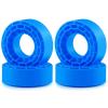 4Pcs Silicone Rubber Insert Foam 60x23mm Fits 1.3" Wheel Tires for 1/18 for TRX4M RC Crawler Car Parts confident(Blue) view 1