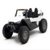 24V Red Tiger All Terrain UTV Ride on Buggy with Remote - White view 2