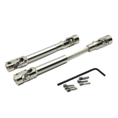MIGHTY SCAPERS Metal Front & Rear Drive Shafts Compatible with 104006 104010 104020 104026 1/10 Scale RC Cars