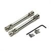 MIGHTY SCAPERS Metal Front & Rear Drive Shafts Compatible with 104006 104010 104020 104026 1/10 Scale RC Cars view 3