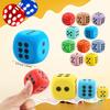 Cotiny 32 Pack EVA Foam Dice 1.5 Inch Soft Rounded Dice Large Educational Dice for Classroom Math Games Teaching Supplies Board Games, 8 Colors view 2