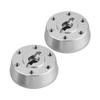 Aluminium Alloy Front Wheel Hex Hub Adapter Precision Machined Replacement Part for Axial Rock Racer Remote Control RC Car Blue (AX31010S Silver) view 2