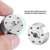 Aluminium Alloy Front Wheel Hex Hub Adapter Precision Machined Replacement Part for Axial Rock Racer Remote Control RC Car Blue (AX31010S Silver) view 3