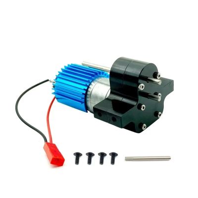 RC Models Spare Parts For WPL C14 C24 C24-1 C34 C44 B14 B24 B16 B36 For MN D90 D91 D96 For MN98 For MN99S Metal 370 Motor Gearbox RC Car Upgrades Parts(Black)