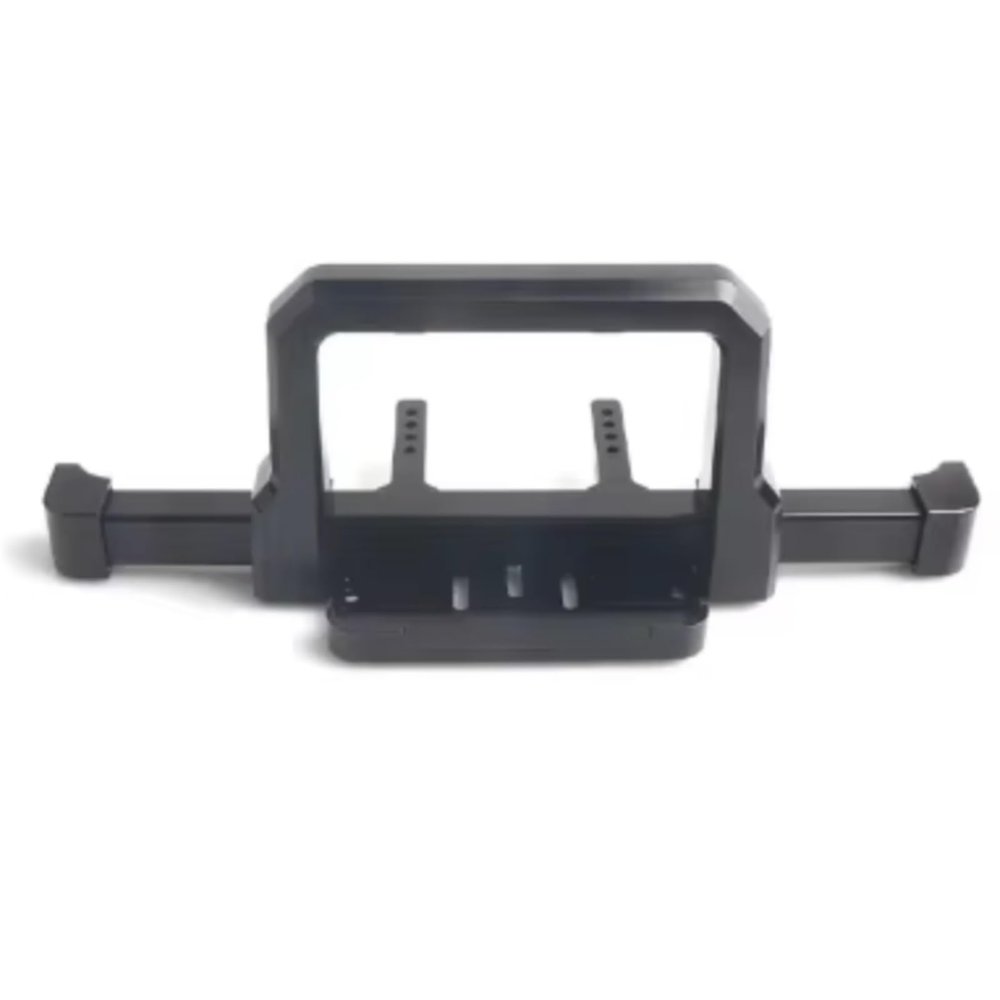 Rc Repairs Spare For Traxxas For Defender For Trx4 1/10 Metal Front And Rear Bumper With Capstan Mounting Upgrade Parts RC Car Crawler(Front)