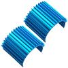 RC car Components Compatible with HSP for WLtoys for Redcat for Traxxas 1/16 1/18 RC Car Parts Brushless Brushed Electric Motor Heat Sink Cooling(Blue) view 1