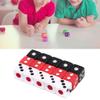 100Pcs 8mm 0.31In Digital Dice 6 Sided Acrylic Puzzle Toy Board Game Accessories KTV Pack Role Playing Dice view 3