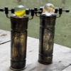 Handmade Brass Kaleidoscope  Vintage Optical Toy for Kids & Adults 5 Inch Set of 2 view 1