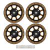 1.9 Inch RC Wheel Hubs Gravity Reducing CNC Aluminum Alloy 1.9in RC Wheel Hub for Axial SCX10 (Gold) view 1