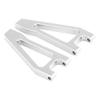 Aluminium Alloy Front Upper Suspension ARM Precision CNC Machining Easy Installation RC CAR Blue RED Silver (513006S Silver) view 2