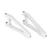 Aluminium Alloy Front Upper Suspension ARM Precision CNC Machining Easy Installation RC CAR Blue RED Silver (513006S Silver) view 3