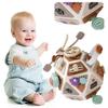 22-in-1 Baby Busy Board Activity Cube Toys Ball, Montessori Toy for 1 Year Old Toddlers, Educational Learning Sensory Travel Toys for Infant 6-12 12-18 Months, Birthday Gifts for Boys Girls view 3