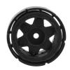 Rc Repairs Spare For Axial For Scx24 For Deadbolt For Gladiator For Bronco AX24 For Trx4M 1/24 Plastic 1.0 Beadlock Wheel Rim Wheel Hub RC Parts view 2