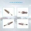Spare Part For 4PCS Spark Plug For 12290-R71-L01 RER8ZWYCB4 ILZKR7B11S DILZKR7A11G view 3