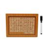 2026 New Cash Vault Wooden Savings Box,Wooden Savings Challenge Box with Pen,Retro Style Wooden Money Box with Counter Piggy Bank Handmade Saving Money Goal Piggy Bank (1000) view 1