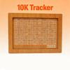 2026 New Cash Vault Wooden Savings Box,Wooden Savings Challenge Box with Pen,Retro Style Wooden Money Box with Counter Piggy Bank Handmade Saving Money Goal Piggy Bank (1000) view 2