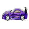 1:64 Diecast Model Car Compatible with Toyota Supra GT300 Top Secret Purple Tokyo Auto Salon Hong Kong 2025 Limited Edition by Pop Race PR640458 view 3