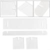 Acrylic Display Stand, Transparent Ladder Shelf for Collectibles, Clear Acrylic Risers with Multifunction Display Organizer, Drop Resistant & for Easy Assemble, for Jewelry, Toys,(Floor) view 4