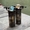 Antique Brass Kaleidoscope with Marble Eyepiece  Victorian Classic Handcrafted Collectible | Premium Gift for Art Lovers, and All Adults 5 Inch view 1