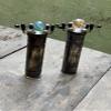 Antique Brass Kaleidoscope with Marble Eyepiece  Victorian Classic Handcrafted Collectible | Premium Gift for Art Lovers, and All Adults 5 Inch view 4