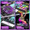 DJ Mixer for Kids,Toddler DJ Mixing,TableLight & Speed Control and MicrophonePiano Keys,Birthday Gift Toys for 3 4 5 6 7 8Year Old Boy Girl view 3