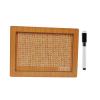 2026 New Cash Vault Wooden Savings Box,Wooden Savings Challenge Box with Pen,Retro Style Wooden Money Box with Counter Piggy Bank Handmade Saving Money Goal Piggy Bank (10000)