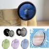 2026 New Electronic Badge Digital Display Pin, with 1.7'' IPS Touch Screen, Bluetooth App Control, Customizable Photo Slideshow & Video Display, for Backpack Keychain Bag (Black) view 4