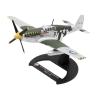 Flying Airplane Model Diecast Metal Alloy 1/72 Scale P51 P-51 P51B 1944 Mustang Fighter Plane Replica Model Toy for Collections Aviation Airbus view 1