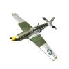 Flying Airplane Model Diecast Metal Alloy 1/72 Scale P51 P-51 P51B 1944 Mustang Fighter Plane Replica Model Toy for Collections Aviation Airbus view 4