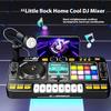 Rechargeable Multifunctional Music Mixer with Microphones, Interactive Sound & Song Creation Toy(Black,Bluetooth Version) view 2