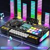 Rechargeable Multifunctional Music Mixer with Microphones, Interactive Sound & Song Creation Toy(Black,Bluetooth Version) view 3