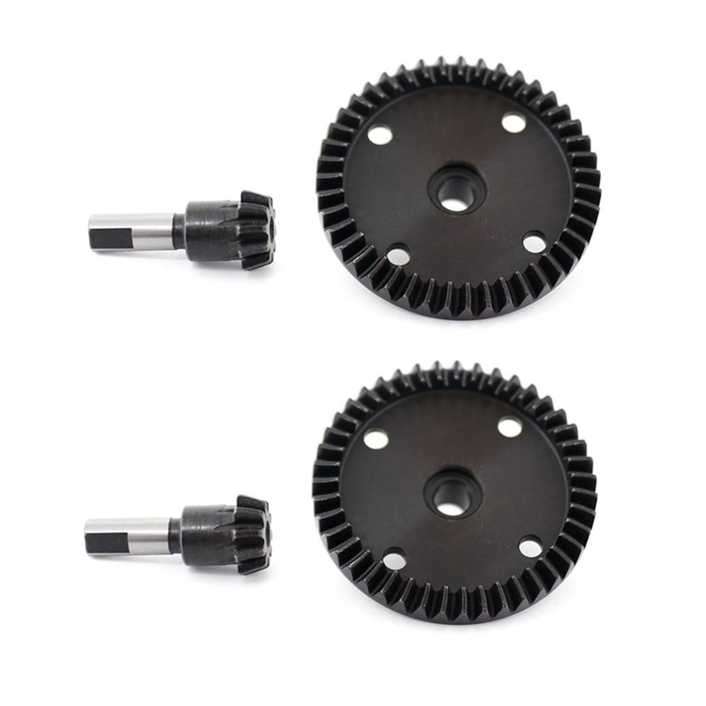 2 Set Main Diff Gear 43T and Input Gear 10T Compatible for Arrma 1/7 Fireteam Mojave 1/8 Kraton Notorious Outcast 6S Upgrade Parts