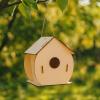 24 Pcs Bird House Kits, Wooden DIY Painting for Kids, Pre-Cut Shapes, Craft Project, Art Activity for Parties & Classrooms view 2