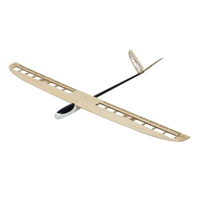 AEORCACC FG08 1.5M(59inch) Wingspan Falcon RC Glider Balsawood RC Airplane Model Kit,DIY Outdoor Assembly RC Plane Kit 4CH Remote Control Aircraft