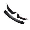 3Pcs Front Bumper Lip Chin Spoiler Splitter Diffuser Tuning Part Compatible With Tesla Model 3 2017 2018 2019 2020 2021 2022 2023 Bodykits(Carbon Look) view 1