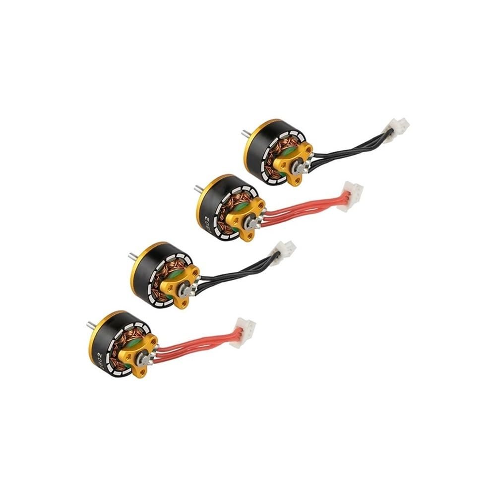 0802 Brushless Motor 17000KV for Whoop Drones and FPV Quads, Compatible with Mobula6 Mobula7, 1S Power, 4PCS Kit