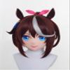 Custom U-Series 3/4 Kigurumi Head Shell - SLA-Smooth Resin Mask with Interchangeable Facial ExpressionsHead Shell Prop for Anime Convention & Party/cosplay make view 2