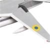 Flying Airplane Model Diecast 1:72 SU-24 SU24 Fighter Model Toy Ukrainian Russia Air Force Static Replica Aircraft Airplane Models Aviation Airbus view 4
