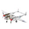 Flying Airplane Model Diecast 1/72 USAF Millitary Jet P38 P-38 P-38J Lighting Metal Alloy Model Aircraft Airplane Toy for Collection Aviation Airbus view 2