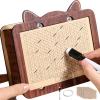 2026 Cat Savings Challenge Box,Wooden Money Box with Counter Savings, with Counter, Piggy Bank with Amount Target and Numbers, for Children and Adults. view 1